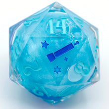 Load image into Gallery viewer, Kirby (liquid core) - 27mm Chonk d20