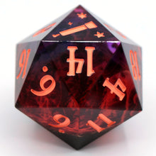 Load image into Gallery viewer, Sunset on the Foothills - 27mm d20 Chonk