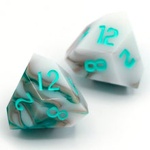 Load image into Gallery viewer, Frozen River - Daggerheart d12 Pair