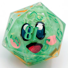 Load image into Gallery viewer, Kirby (liquid core) - 27mm Chonk d20