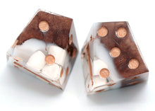 Load image into Gallery viewer, Hot Chocolate - Chiral d6 Pair