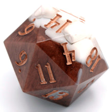 Load image into Gallery viewer, Hot Chocolate - 23mm Oversized d20