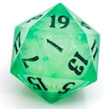 Load image into Gallery viewer, Jade Energy (liquid core) - 23mm Oversized d20