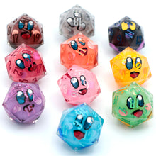 Load image into Gallery viewer, Kirby (liquid core) - 27mm Chonk d20