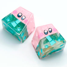 Load image into Gallery viewer, Kirby (mouthful of beach) - Chiral d6 Pair