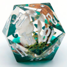 Load image into Gallery viewer, Kodama with Mushrooms - 27mm d20 Chonk