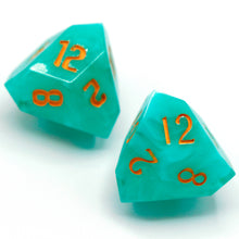 Load image into Gallery viewer, Mediterranean - Daggerheart d12 Pair