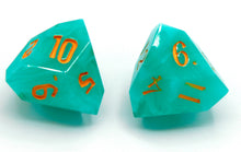 Load image into Gallery viewer, Mediterranean - Daggerheart d12 Pair
