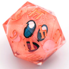 Load image into Gallery viewer, Kirby (liquid core) - 27mm Chonk d20