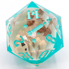 Load image into Gallery viewer, Otters in Shells - 27mm d20 Chonk