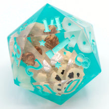 Load image into Gallery viewer, Otters with Shells - 27mm d20 Chonk