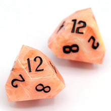 Load image into Gallery viewer, Peaches - Daggerheart d12 Pair