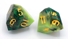 Load image into Gallery viewer, Photosynthesis - Daggerheart d12 Pair