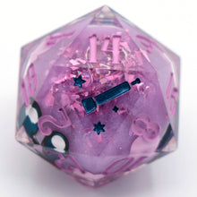 Load image into Gallery viewer, Kirby (liquid core) - 27mm Chonk d20