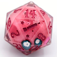 Load image into Gallery viewer, Kirby (liquid core) - 27mm Chonk d20