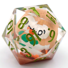 Load image into Gallery viewer, Rowlet - 23mm Oversized d20