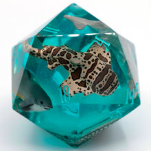 Load image into Gallery viewer, Sharks! - 60mm d20