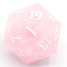 Load image into Gallery viewer, Soft Pink (liquid core) - 23mm Oversized d20