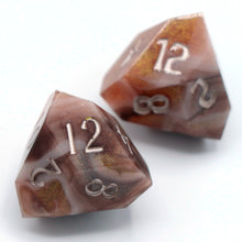 Load image into Gallery viewer, Spiked Coffee - Daggerheart d12 Pair