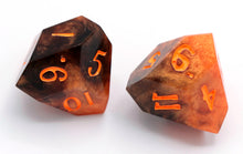 Load image into Gallery viewer, The Flames Consume - Daggerheart d12 Pair
