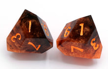 Load image into Gallery viewer, The Flames Consume - Daggerheart d12 Pair