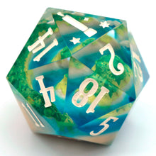 Load image into Gallery viewer, Tropical Islands - 27mm d20 Chonk