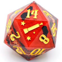 Load image into Gallery viewer, White Hot - 27mm d20 Chonk
