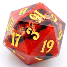 Load image into Gallery viewer, White Hot - 27mm d20 Chonk