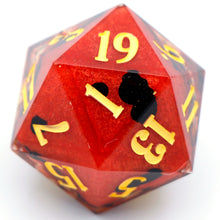 Load image into Gallery viewer, White Hot - 27mm d20 Chonk