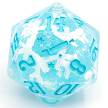 Load image into Gallery viewer, Winter (Liquid Core) - 27mm d20 Chonk