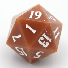 Load image into Gallery viewer, Caramel Latte - 27mm d20 Chonk