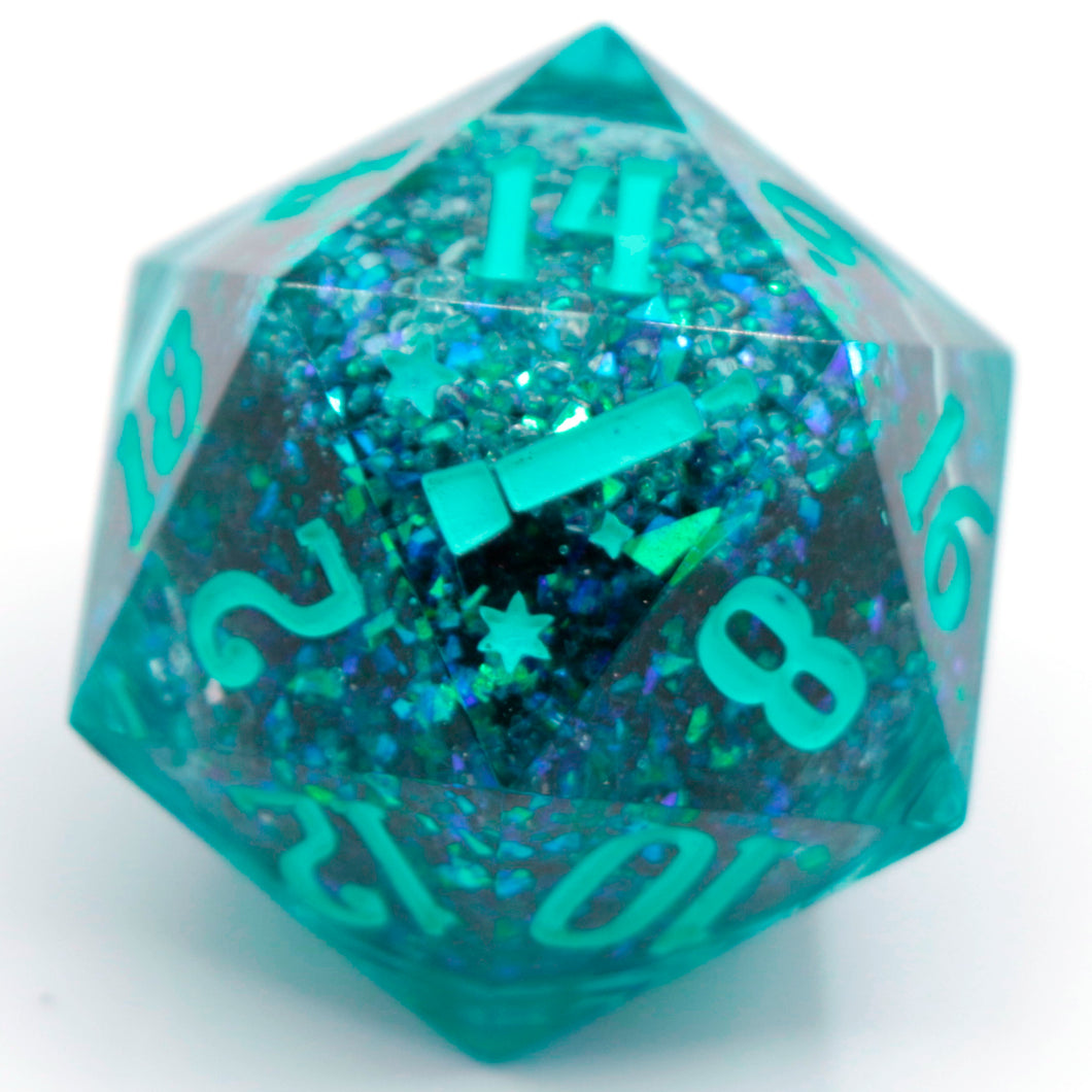 Abyss (liquid core) - 27mm Chonk d20