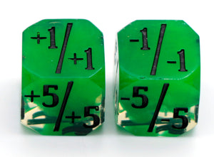 Acid - 8d6 MtG Counter Set