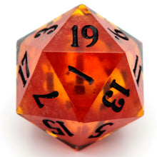 Load image into Gallery viewer, Aflame  - 23mm Oversized d20
