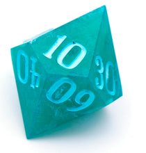Load image into Gallery viewer, Aqua Swirls - d% Single
