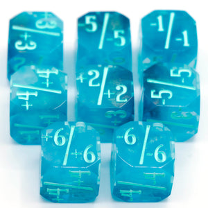 Aquarium - 8d6 MtG Counter Set