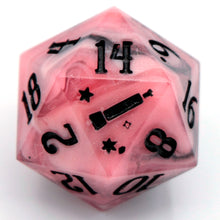 Load image into Gallery viewer, Pink and Shadows - d20 Single

