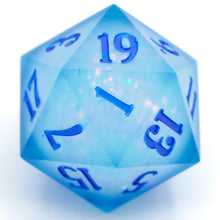 Load image into Gallery viewer, Breeze (liquid core) - 27mm Chonk d20
