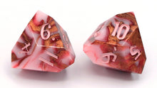 Load image into Gallery viewer, Chocolate Covered Strawberries - Daggerheart d12 Pair
