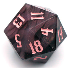 Load image into Gallery viewer, Dark Chocolate Covered Strawberry For Your Goth Girlfriend - d20 Single
