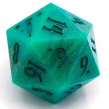 Load image into Gallery viewer, Deep Teal  - 23mm Oversized d20
