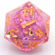 Load image into Gallery viewer, Fancy Free (liquid core) - 23mm Oversized d20
