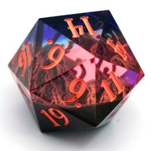 Load image into Gallery viewer, Sunset on the Foothills - 27mm d20 Chonk
