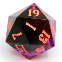 Load image into Gallery viewer, Sunset on the Foothills - 27mm d20 Chonk
