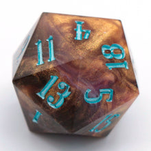 Load image into Gallery viewer, Frozen Gold - d20 Single
