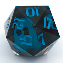 Load image into Gallery viewer, Glow Ghosts (Blue) - 27mm d20 Chonk
