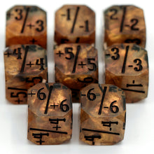 Load image into Gallery viewer, Golden Opportunity - 8d6 MtG Counter Set
