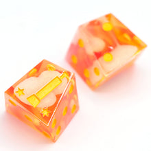 Load image into Gallery viewer, Golden Sunset - Chiral d6 Pair
