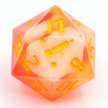 Load image into Gallery viewer, Golden Sunset  - 23mm Oversized d20
