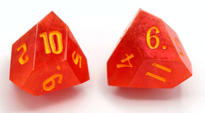 Heat - Daggerheart d12 Pair